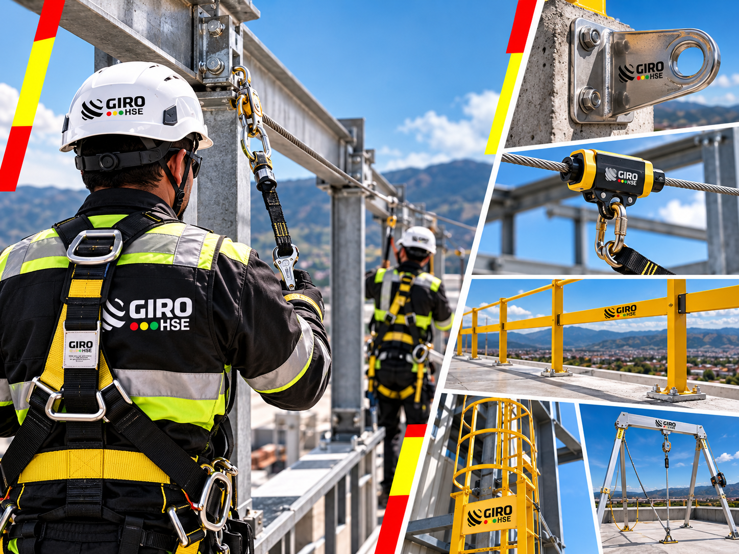 Diseño de sistemas de protección contra caídas para trabajos en alturas